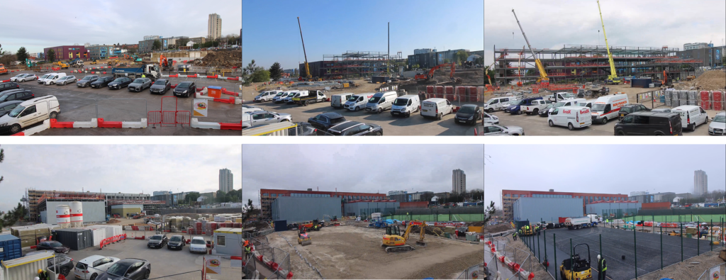 Brian Clarke Church of England Academy Time-lapse images